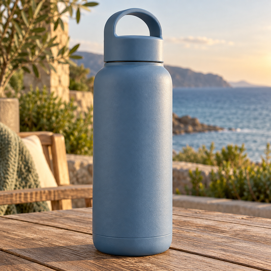 Ocean Loop Bottle — original generated design visualization