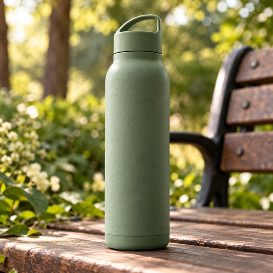 Sage Loop Bottle — original generated design visualization